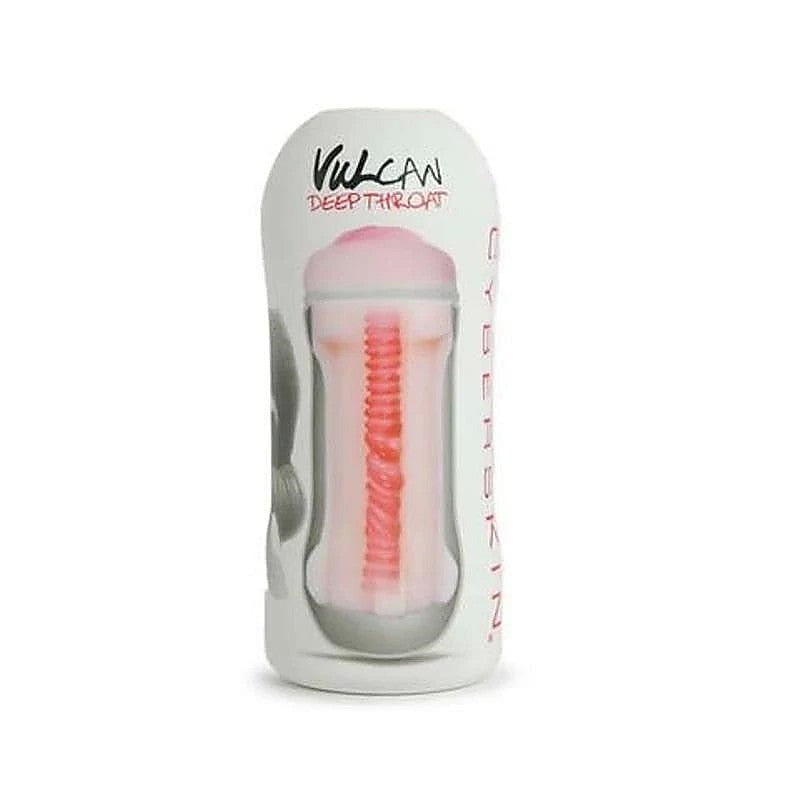 Cyberskin Vulcan Deep Throat Cream by Topco - Masturbators and Strokers