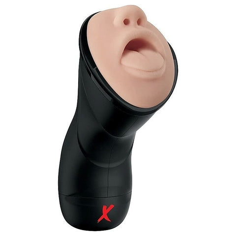 PDX Elite Deep Throat Vibrating Stroker - Masturbators and Strokers