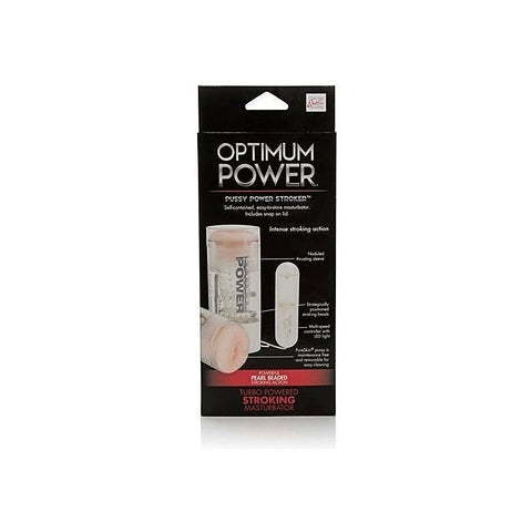 Optimum Power Pussy Power Male Stroker by California Exotics - Masturbators and Strokers