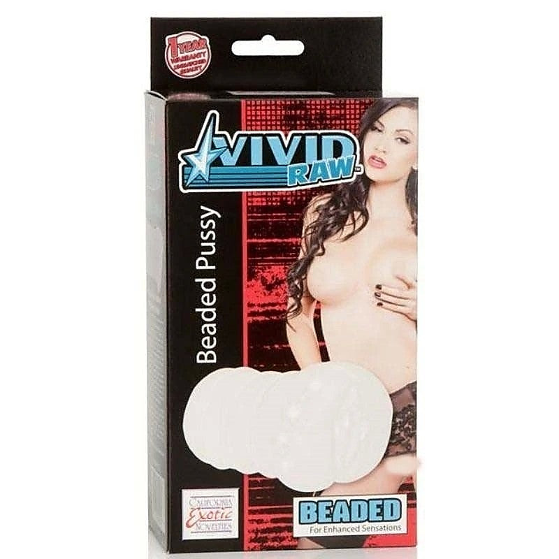 Vivid Raw Beaded Pussy by California Exotics - Masturbators and Strokers