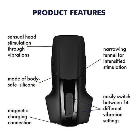 Premium Satisfyer Men Vibration by Satisfyer - Masturbators and Strokers