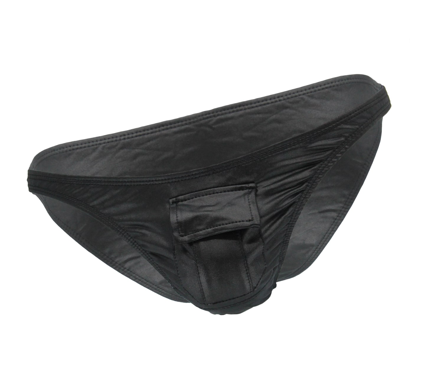 Love In Leather Mens Wet Look Front Pocket Underwear S M His Fetish