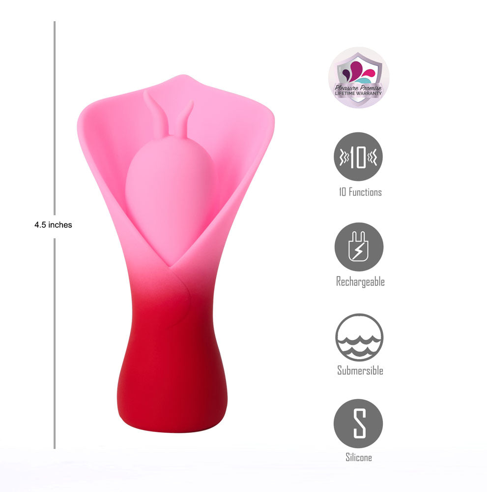 Maia MINA Rechargeable Fluttering Flower Stimulator Personal Massagers