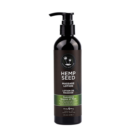 Earthly Body Hemp Seed Scented Massage Lotion 237 ml - Massage Oils and Lubricants