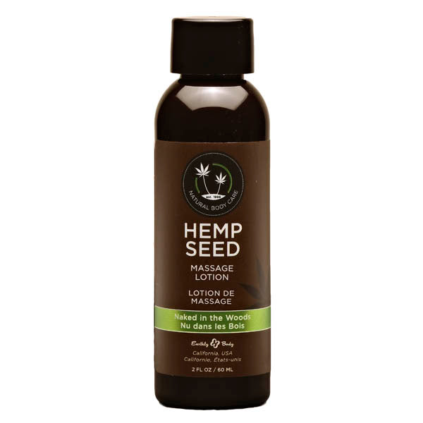 Earthly Body Hemp Seed Scented Adult Massage Lotion 59 ml Massage Oils and Lubricants