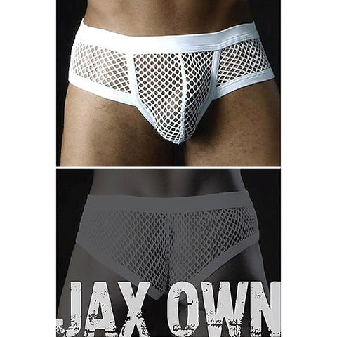 Mesh Mens Boxers White 2XL