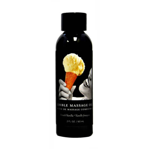 Earthly Body Edible Natural Flavoured Massage Oil 59 ml - Massage Oils and Lubricants