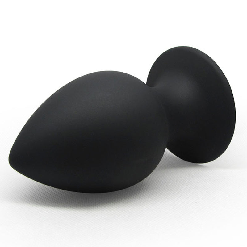 BDStyle Loving Joy Silicone Butt Plug Black Butt Plugs