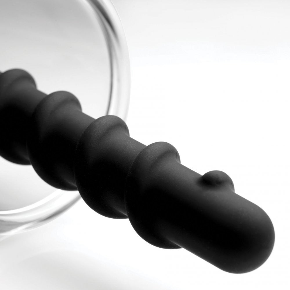 BDStyle Rosebud Vacuum Anal Pump With Swirl Anal Bead Anal Beads and Balls