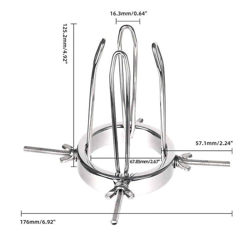 Gynaecology Anal Vaginal Giant Adjustable Speculum - Dental and Clinical