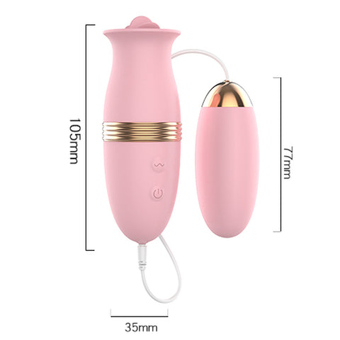 Lilo 6 Functions Vibrating Magic Tongue Vibrator - Finger and Tongue Vibrators