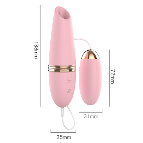 Lilo 6 Functions Magic Sucker Clitoris Vibrator - Clit Ticklers and Pulsators