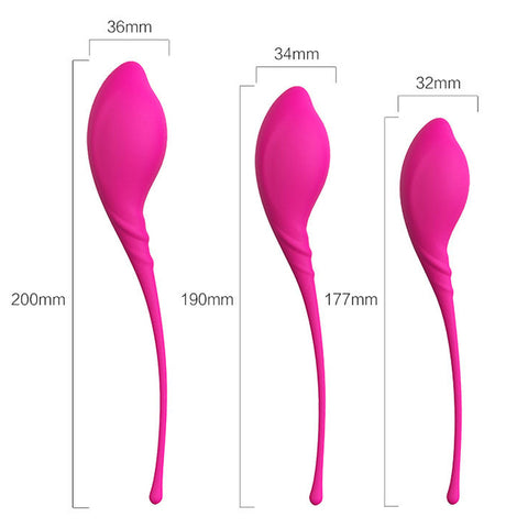 S-Hande Lamboll Kegel Vaginal Excerciser Kit - Love Eggs and Kegel Exercisers