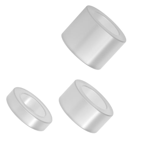 BDStyle Men's Soft Bonder Delay Stretchy Cock Ring Set - Cock Ring Sets