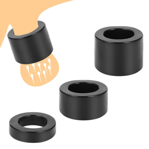 BDStyle Men's Soft Bonder Delay Stretchy Cock Ring Set - Cock Ring Sets