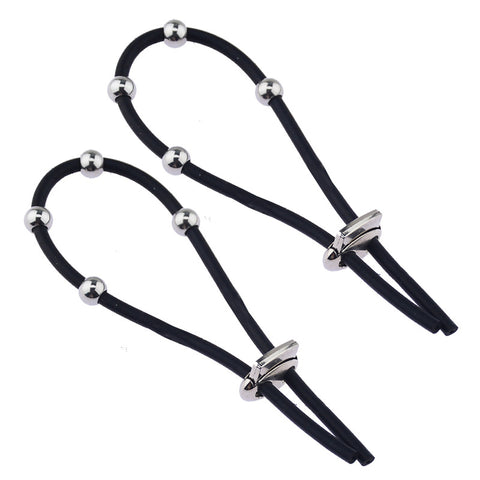 Cock Ball and Frenulum Electrostimulator Ties - Electro Sex
