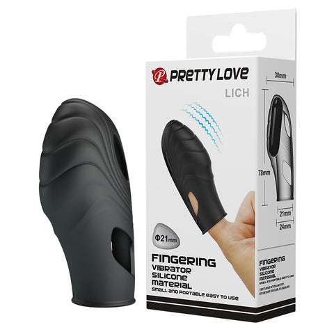 Pretty Love Lich One Function Finger Vibrator - Finger and Tongue Vibrators