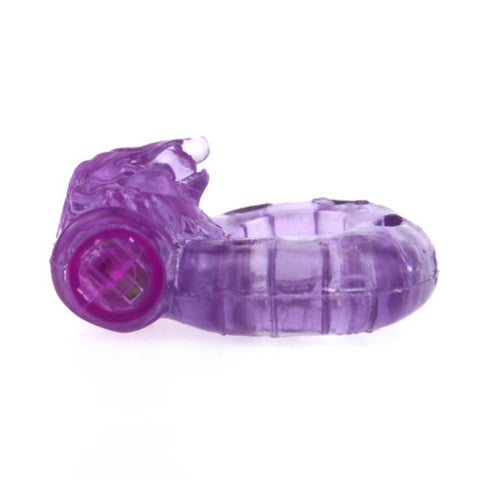 BDStyle Lion Jelly Mens Vibrating Cock Ring - Vibrating Cock Rings