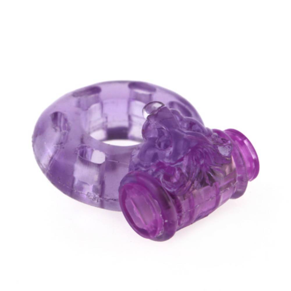 BDStyle Lion Jelly Mens Vibrating Cock Ring Vibrating Cock Rings