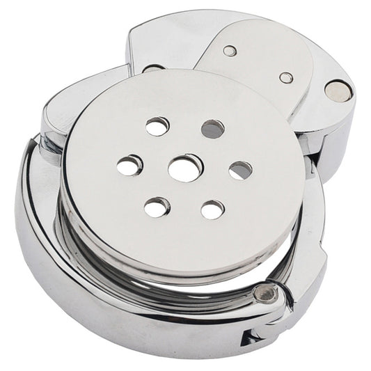 BDStyle Lid Male Chastity Cock Cage With Adjustable Ring - Male Chastity