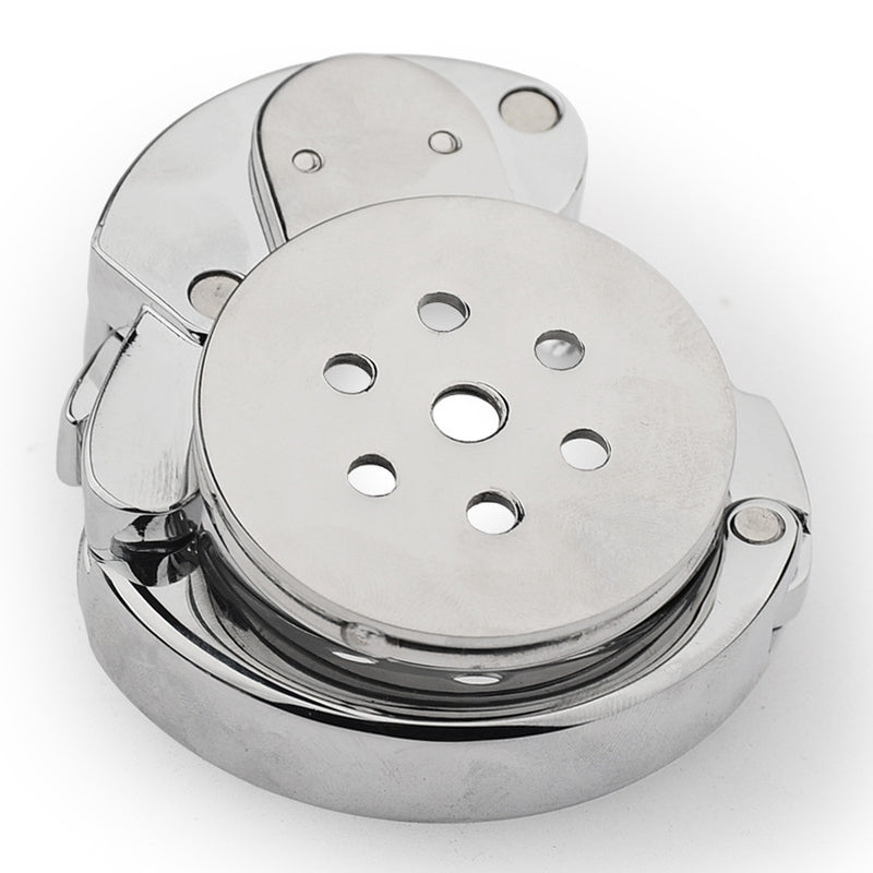 BDStyle Lid Male Chastity Cock Cage With Adjustable Ring Male Chastity