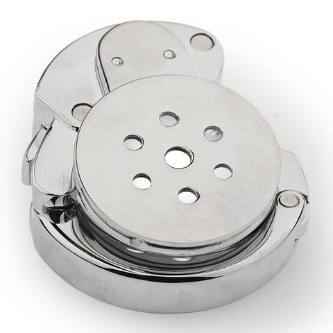 BDStyle Lid Male Chastity Cock Cage With Adjustable Ring - Male Chastity