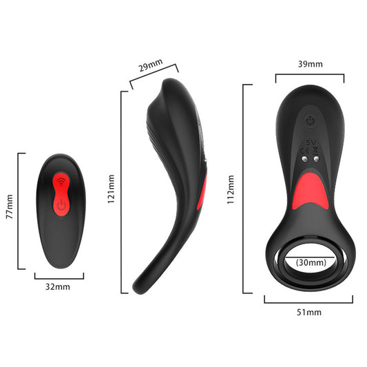 S-Hande Rings 9 Functions Vibrating Cock Ring - Vibrating Cock Rings