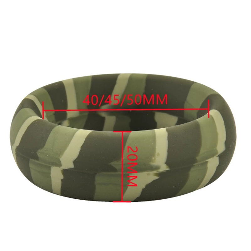 BDStyle Mixed Color Mens Stretchy Silicone Penis Ring Set Stretchy Cock Rings