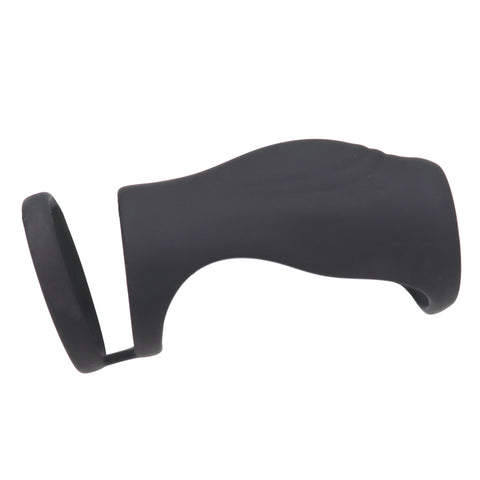 BDStyle Silicone Dual Ring Penis Sleeve - Penis Sleeves and Extenders
