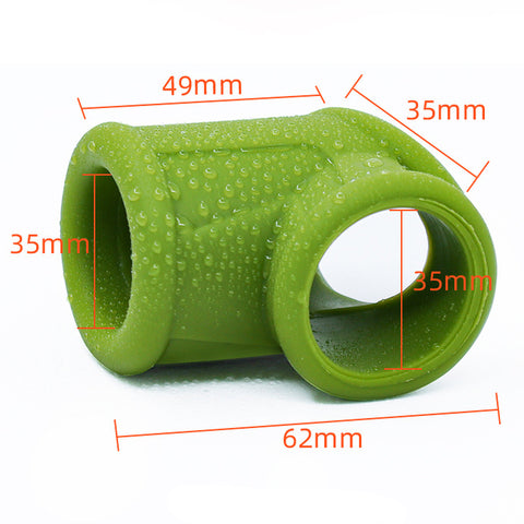 BDStyle Stretchy Silicone Cock and Ball Ring - Ball and Cock Toys