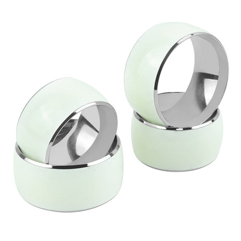 BDStyle Luminous Stainless Steel Mens Cock Ring - Steel Cock Rings