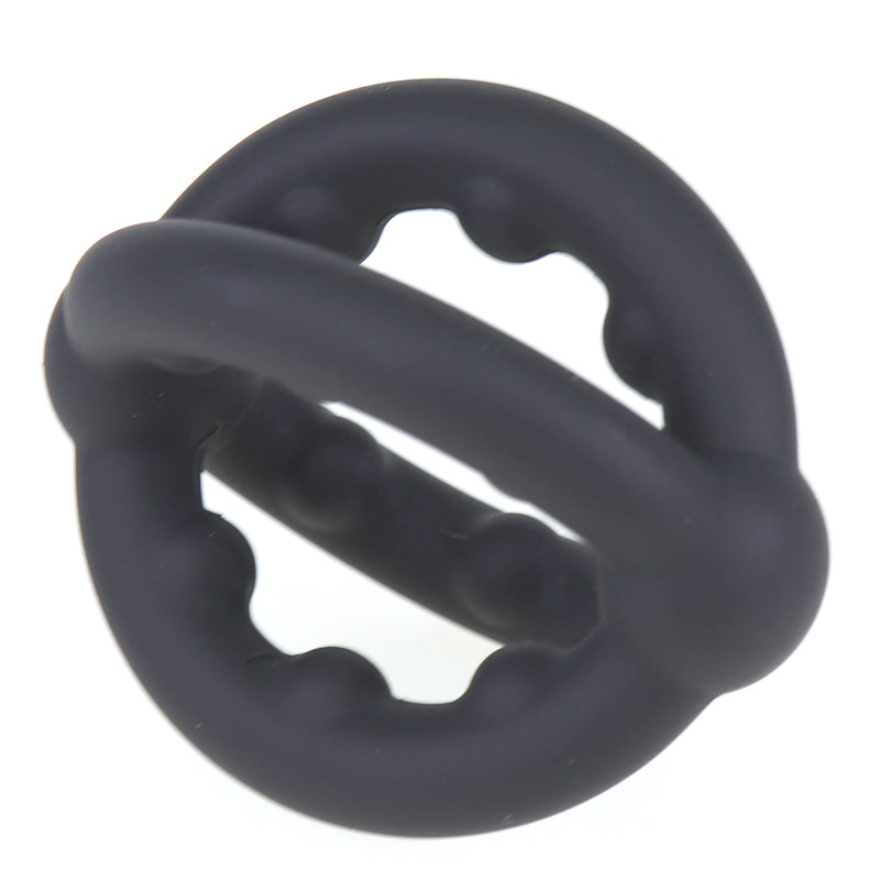 BDStyle Cross Sex Delay Stretchy Silicone Love Ring Stretchy Cock Rings