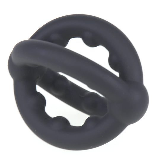 BDStyle Cross Sex Delay Stretchy Silicone Love Ring - Stretchy Cock Rings