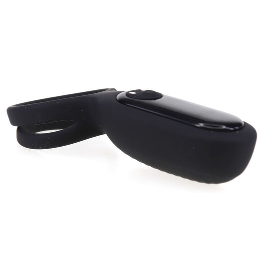 S-Hande Squidward 9 Frequency Vibration Cock Ring Black - Vibrating Cock Rings