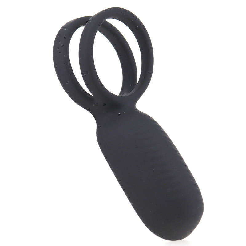 S-Hande Squidward 9 Frequency Vibration Cock Ring Black Vibrating Cock Rings