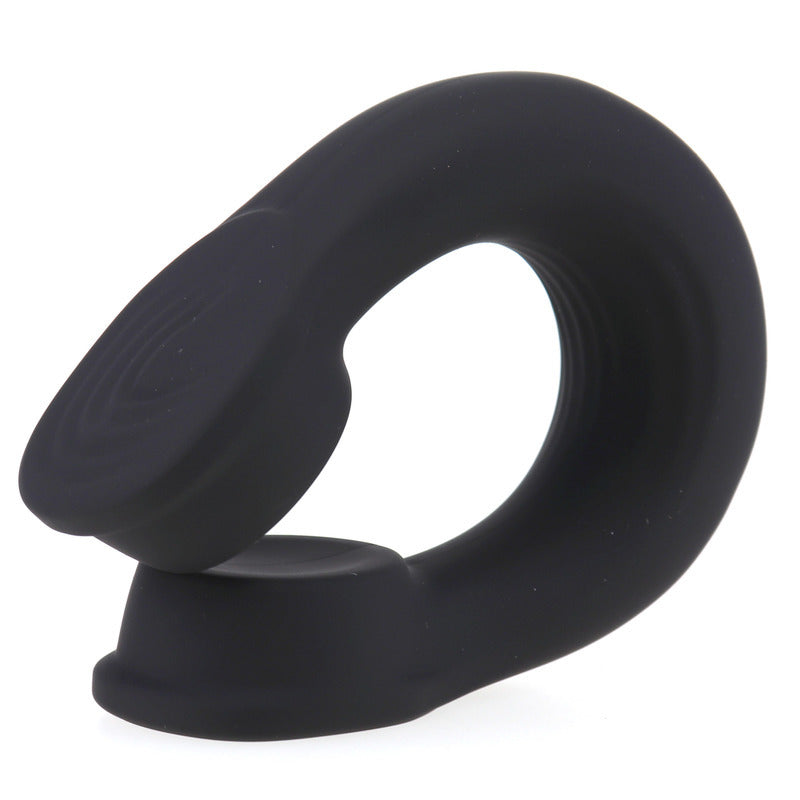 S-Hande Headset 18 Frequency Vibration Cock Ring Black Vibrating Cock Rings