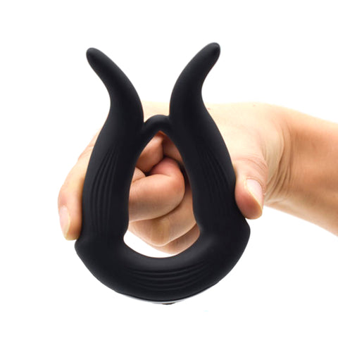 BDStyle 10 Functions Mens Pleasure Lock Ring - Vibrating Cock Rings