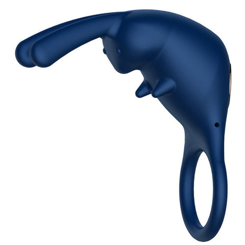 BDStyle Rabbit Ear 10 Frequency Mens Cock Ring - Vibrating Cock Rings