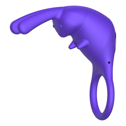 BDStyle Rabbit Ear 10 Frequency Mens Cock Ring - Vibrating Cock Rings