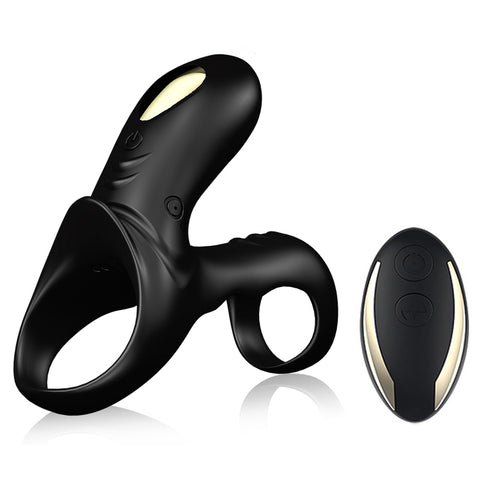 BDStyle Wireless Ranger Silicone Double Cock Rings - Vibrating Cock Rings