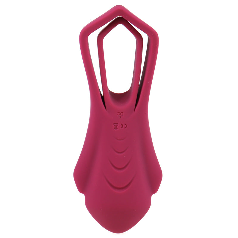 BDStyle Roadster Dual Silicone Testis Vibrating Penis Ring Vibrating Cock Rings