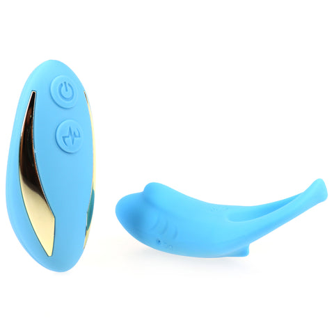 BDStyle Shark Remote Control Silicone Cock Ring - Vibrating Cock Rings