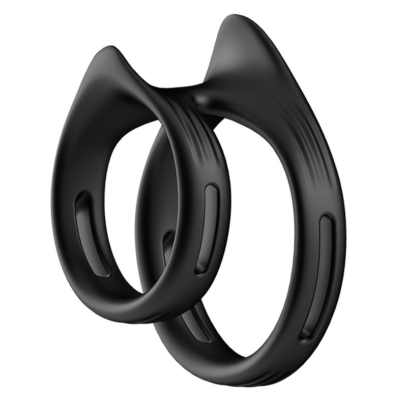 BDStyle Capen Dual Stretchy Silicone Cock Ring Stretchy Cock Rings