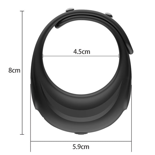 BDStyle Wrist Watch Adjustable Size Vibrating Cock Ring - Vibrating Cock Rings