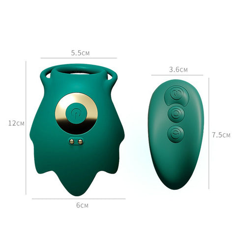 BDStyle 10 Functions Starfish Wireless Vibrating Cock Rings - Vibrating Cock Rings