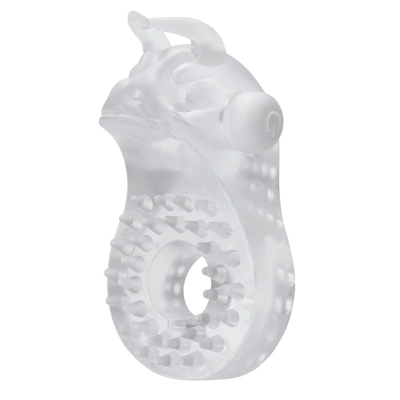 BDStyle Bull Head Shaped Vibrating Cock Ring Vibrating Cock Rings