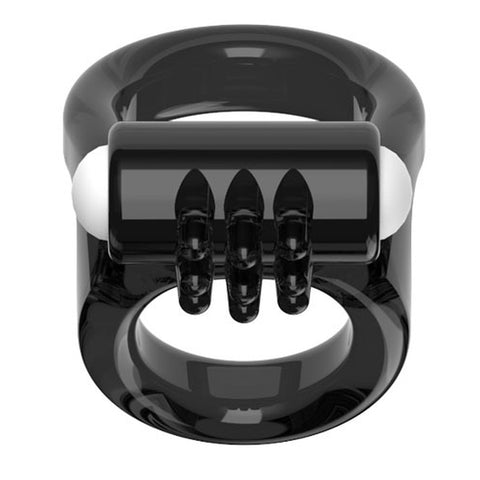 BDStyle Soft Lock Vibrating Penis Sleeve Ring - Vibrating Cock Rings