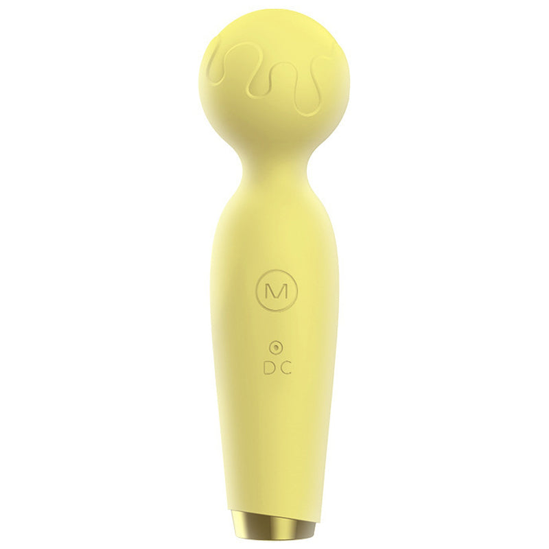 Lilo Microphone Body Wand Massager Yellow Body Wands