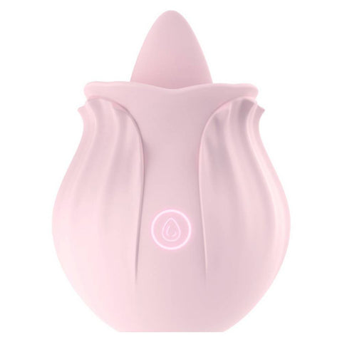 BDStyle 7 Functions Flower Tongue Vibrator - Finger and Tongue Vibrators