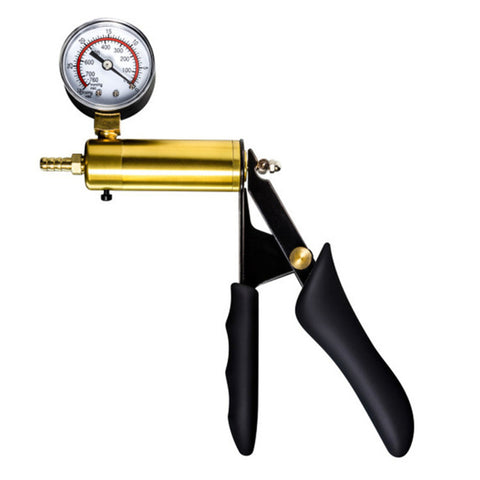 Brass Hand-Held Male Vacuum Penis Pump by BDStyle